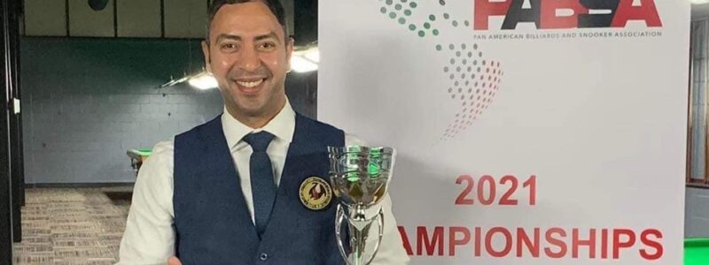 Ahmed Aly Elsayad wins 2021 Pan American Snooker Seniors