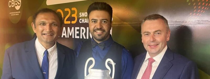 Jonas Luz from Brazil Emerges as Pan American Open Snooker Champion 2023